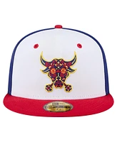 New Era Men's Royal/Red Durham Bulls Copa de la Diversion 59FIFTY Fitted Hat