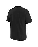 Nike Big Boys and Girls Black Jacksonville Jaguars Throwback Logo Legend T-Shirt