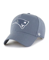 '47 Brand Men's Gray New England Patriots Foundation Offside Adjustable Hat