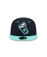 New Era Men's Navy Asheville Tourists Theme Nights 59FIFTY Fitted Hat