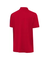 Antigua Men's Red Georgia Bulldogs Reprocess Polo Shirt