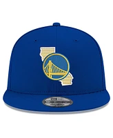 New Era Men's Royal Golden State Warriors State Pride 9FIFTY Snapback Hat