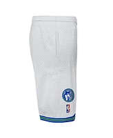 Mitchell & Ness Big Boys and Girls White Minnesota Timberwolves Swingman Shorts