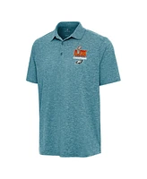 Antigua Men's Midnight Green Philadelphia Eagles Super Bowl Lix Champions Par 3 Polo Shirt