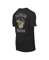New Era Men's Black Indiana Pacers Sugar Skulls T-Shirt