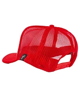 Contenders Clothing Men's and Women's Red Rocky The Pride The Pain Trucker Adjustable Hat