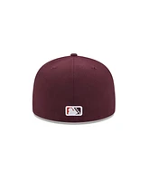 New Era Men's Burgundy Las Vegas Aviators Theme Nights 59FIFTY Fitted Hat