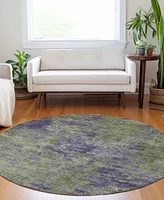 Addison Chantille Machine Washable ACN1360 8'x8' Round Area Rug