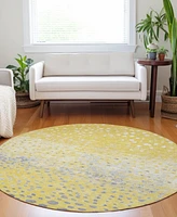 Addison Chantille Machine Washable ACN1370 8'x8' Round Area Rug