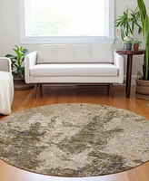 Addison Chantille Machine Washable ACN1390 8'x8' Round Area Rug
