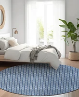 Addison Chantille Machine Washable ACN1430 8'x8' Round Area Rug