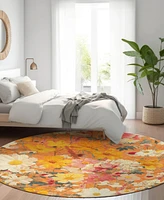 Addison Chantille Machine Washable ACN1510 8'x8' Round Area Rug
