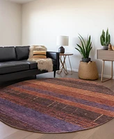 Addison Chantille Machine Washable ACN1570 8'x8' Round Area Rug