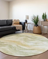 Addison Chantille Machine Washable ACN1619 8'x8' Round Area Rug