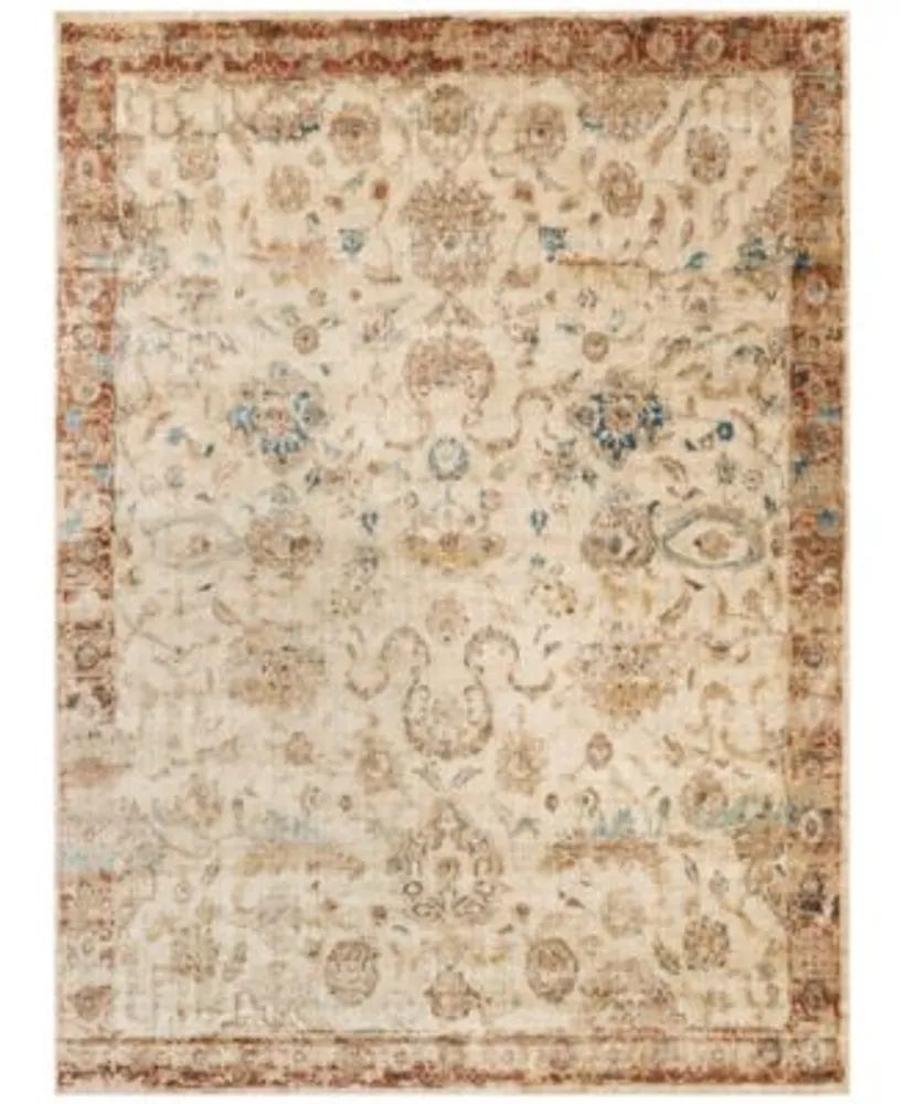 Closeout Loloi Anastasia Af 04 Antique Ivory Rust Area Rugs