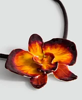 Mango Women's Flower Pendant Necklace