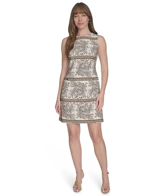 Tommy Hilfiger Women's Printed Sheath Dress