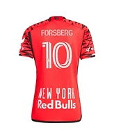 Adidas Men's Emil Forsberg Red New York Bulls 2024 Legacy Authentic Player Jersey