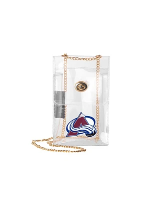 Logo Brands Colorado Avalanche Clear Essential Crossbody Purse