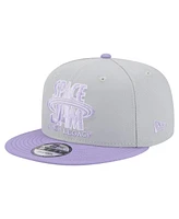 New Era Men's Gray/Light Purple Space Jam: A New Legacy Two-Tone 9FIFTY Snapback Hat