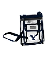 Logo Brands Byu Cougars Logo Clear Crossbody Bag