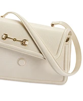 Sam Edelman Loraine Embossed Lizard Flap Shoulder Bag