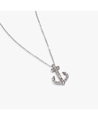 Alex and Ani Pave Anchor Pendant