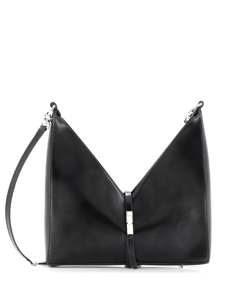 Pre-Owned Givenchy Small Cut Out Shoulder Bag Leather