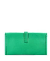 Pre-Owned Hermes 29 Jige Elan Clutch Epsom