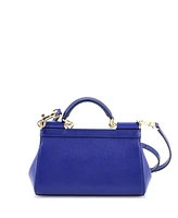 Pre-Owned Dolce & Gabbana Small East West Miss Sicily Bag Leather