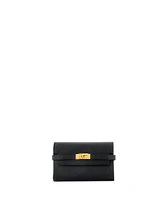 Pre-Owned Hermes Medium Kelly Trifold Wallet Epsom