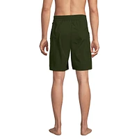Lands' End Men's 9 Inch Packable Cargo Swim Shorts