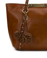 Patricia Nash Pom Key Fob