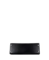 Pre-Owned Hermes Kelly 32 Handbag Black Box Calf with Palladium Hardware