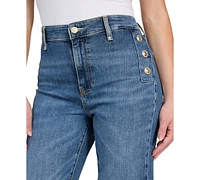 Guess Women's Faye High Rise Flare Jeans