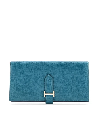 Pre-Owned Hermes Long Bearn Wallet Epsom