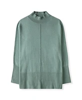 Celtic & Co. Women's Drape Funnel Neck Sweater