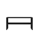 Ferry Shoe Rack with 2 Shelves, White