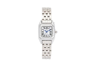 Peugeot Womens 20x22mm Silver-Tone Panther Link Bracelet Watch