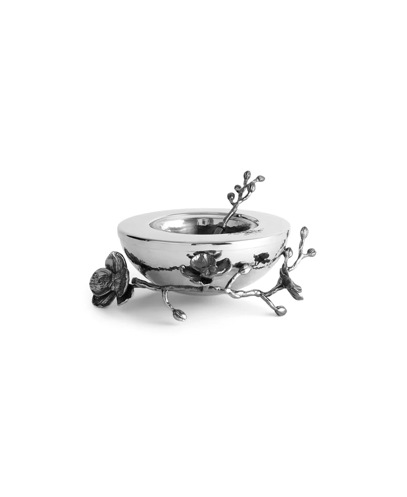 Michael Aram Orchid Caviar Dish with Spoon