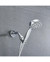 Rainsken Shower Head with Handheld High Pressure, 5 Mode Adjustable