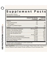 Codeage Kids Multivitamin Gummies Supplement - Vitamins A, C, D2, B6, B12, Zinc, Folate, Iodine - 2-Month Supply Children's Vitamins