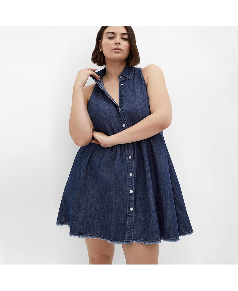 City Chic Plus Dulce Sleeveless Dress