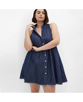 City Chic Plus Dulce Sleeveless Dress