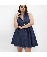 City Chic Plus Dulce Sleeveless Dress