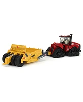 Ertl 1/64 Case Ih Steiger 595 Quadtrac Tractor with Ashland 2811E Scraper 44378