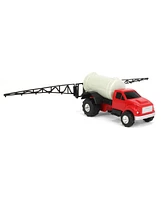 1/64 Ertl Collect N Play Boom Sprayer Truck with Rear Large Tires