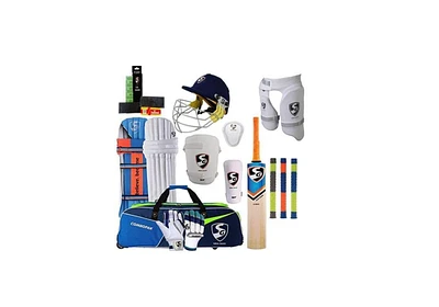 Sg Best Sports 100% Original Brand Cricket Complete Set with Accessories in Full Size (Ideal for Senior Players) Cricket Full Kit