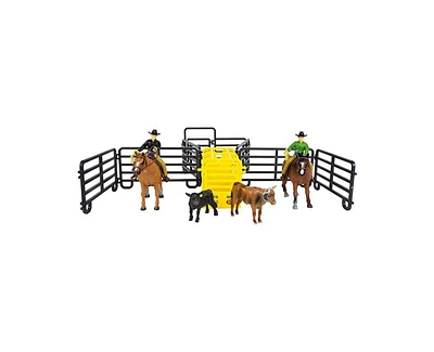 Big Country Toys 1/20 Scale Steer Roper Set