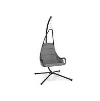 Mondawe Hanging Chair Hammock with Stand and Extra Large Padded Seat
